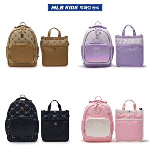 [MLB키즈PG] 신학기 뉴럭스 모노그램 책가방 세트 4종택 1 (7ABKMD25N)