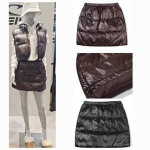 오닐(N-4) MG01 여성 벨리 덕충전재 밑단스프링 조절 스커트 OWPKN8105