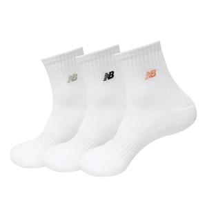 뉴발란스 스몰로고 여자 3켤레 세트 크루 삭스 스포츠 양말 NBGEDAB211-10