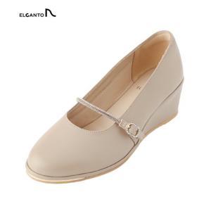 [엘칸토(여성화)]여성 경량창 웨지 펌프스 LCWD39U513 (베이지)