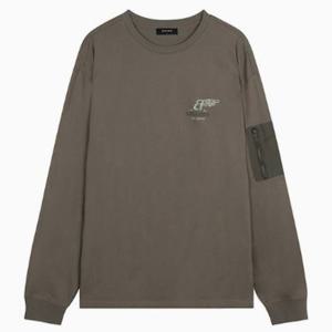 [버커루] 16수 싱글 MA-1 루즈핏 라운드 티셔츠(B245TS300P)