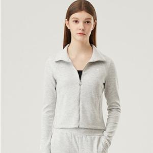 [정가 159000원]르꼬끄 여성 더블텐션 하이넥 슬림핏 집업 QP122OFT12_MGR