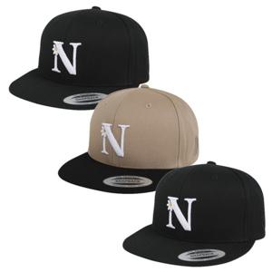 [NBA] NYK 플라워 이니셜 포인트 스냅백 모자 N245AP616P