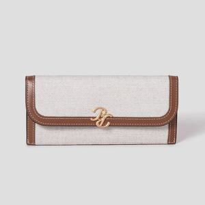 [빈폴] 파인 심볼 슬림 장지갑 - 브릭 BE52A4M05C