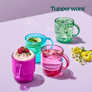 타파웨어 클리어 머그세트(4)