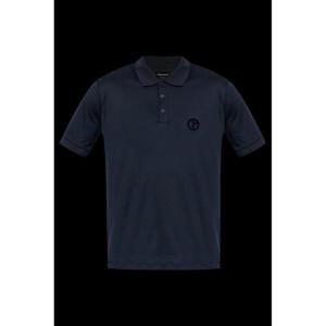 조르지오 아르마니 버튼 디테일 반팔 폴로 셔츠 GM001969TE10629 UB100 TP942041950