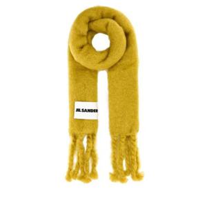 Jil Sander  로고 패치 프린지 스카프 J40TE0118J40041 815 TP934766499