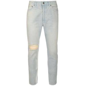 Golden Goose 디럭스 브랜드 디스트레스드 로고 패치 진 GMP00596P000634 50100 TP934445237