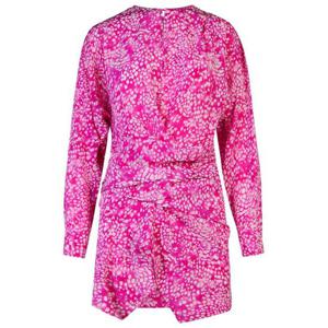 이자벨마랑 숏 원피스 RO0587FA B3J03IFAWH Fuchsia