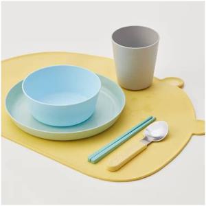 이케아 카농쿨 식탁매트 옐로 40x30cm 식탁장식 테이블장식 주방소품