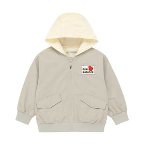 뉴발란스 키즈 2WAY 점퍼 자켓 연베이지 NK9ADB391U-36