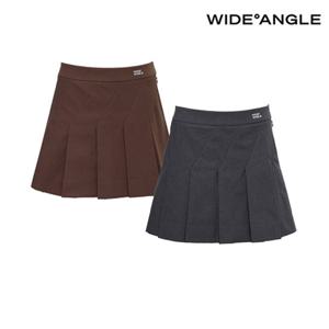 [와이드앵글] WWU25Q72 여성 CO 변형 플리츠 큐롯