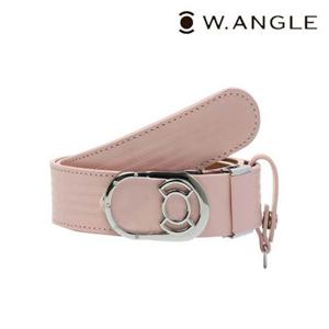 [와이드앵글]   WWU22Y01P3  여성 CF 심플 버클 벨트 (Indian Pink)