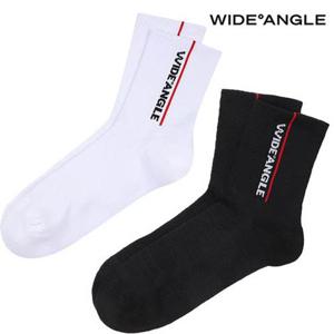 [와이드앵글]   WMU23S02   CO 남성 레드라인 미들 삭스