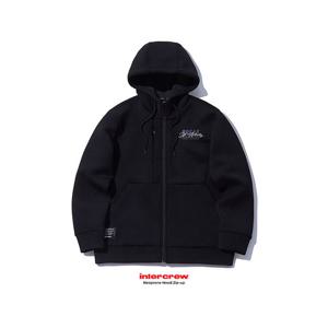 인터크루 남성 루즈핏 네오프렌후드 집업 ITV4DH03ABK (블랙)