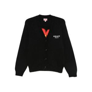 겐조   가디건 FW25 FF62CA7063LA  99J 5911212 BLACK