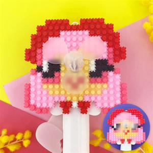 디폼블럭 숲속의 요정 손선풍기-꽃잎요정