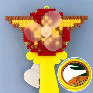 디폼블럭 직업시리즈 거울 손선풍기 만들기 - 소방관