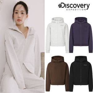 디스커버리 25FW 신상/여성/기능소재/후드집업/세미오버핏/소로나웜 에센셜 트레이닝 크롭 자켓 DWTR41054