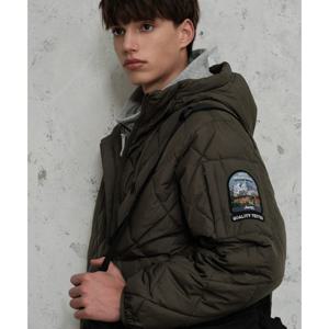 [지프]공용 경량 퀼팅 볼패딩 후드점퍼 JP4JPU262