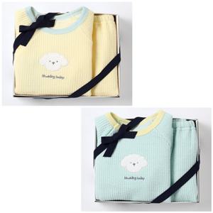 [블루독베이비]YE)도기쭈글퀼팅내의 45C70-054-03,45A7005404 출산백일돌선물