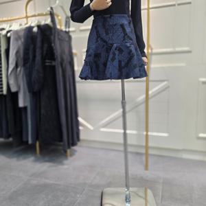 [에고이스트]컬러 블록 미니 플레어 스커트 EQ4WS260IN_CA