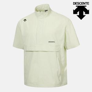 [데상트]데상트 경량 스탠드넥 반팔 아노락 SP223TAN41LIM0 반팔