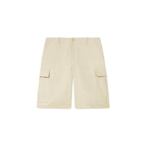 24FW KENZO 베이지 코튼 bermuda 숏츠 FE65SH2359DL11