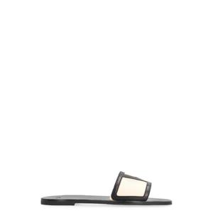 Valentino 발렌티노   Viva 슈퍼스타 레더 slides WS0LK2NLHR4V