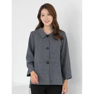 [모슬린]엄마옷 카라 A라인 정장 자켓 YKF510005 중년여성/50대/