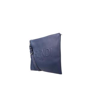 25SS Fendi 네이비 블루 레더 After 클러치 7VA604AMACF082Q