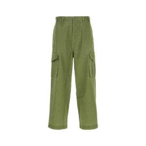 25SS KENZO 그린 코튼 cargo pant FF55PA2459GD48