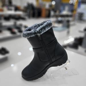 [엘칸토](엘칸토) 천연양가죽 볼 넓은 방한털부츠 SCWA35U54C19