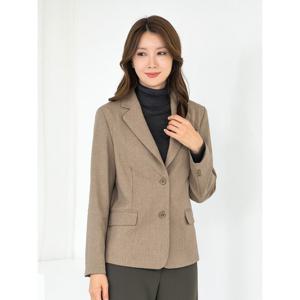 [모슬린]엄마옷 무지 테일러드카라 정장자켓 YKF509138 중년여성