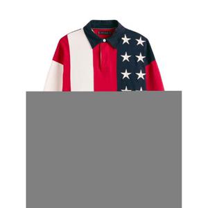 25FW 타미힐피거 AMERICANA FLAG RUGBY MW0MW39690DW5