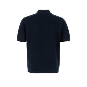 25FW 스톤아일랜드 네이비 블루 코튼 폴로 셔츠 5100033B5V0020