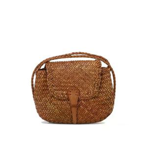 25SS 드래곤디퓨전 미니 시티 백   Woven 레더 백 8934TAN