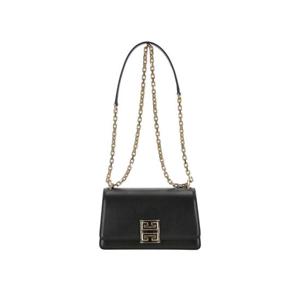 25FW Givenchy 블랙 레더 스몰 4G 숄더 백 BB50W8B1ZP001