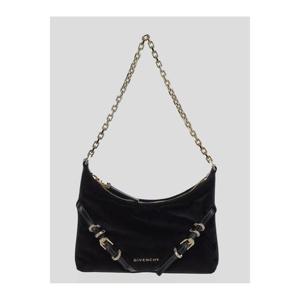 25SS Givenchy 블랙 벨벳 Voyou Party 숄더 백 BB50W0B1ZZ001