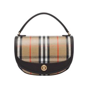 25FW Burberry Embroidered canvas Highlands 핸드백 8112160B9368