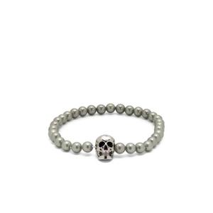 24FW 알렉산더 맥퀸 스컬 Beaded 브레이스렛 706979I170E1445