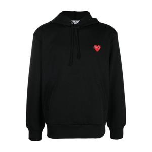 25FW 꼼데가르송 스웨트 셔츠 RED 하트 AXT1741