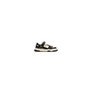 24FW 메종미하라야스히로 Keith 로우 탑 sneaker A13FW702BLKWHT