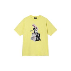 스투시 하우스 오브 카드 티셔츠 옐로우 1904791Yellow