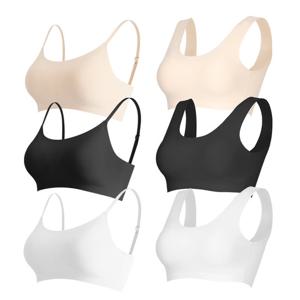 라보라 노라인 누디 스킨브라, 심리스 랩핑브라, 래쉬가드 이너