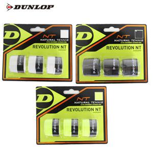 던롭 레볼루션 NT 오버그립 3개입 테니스 배드민턴 스쿼시 그립