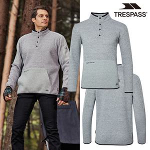 [트레스패스]DLX 남성 슬로우라이프 맨투맨 멜란지그레이