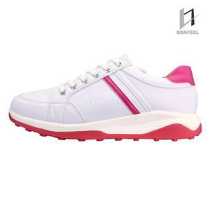 본필 BG921 핑크 여성골프화 스크린골프화 스파이크리스 연습용