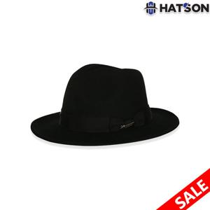 [햇츠온]남여공용 질스튜어트 울 페도라 모자 JITFEJ5301BK