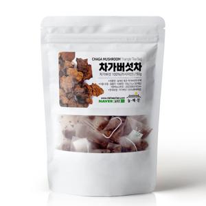 늘해찬 볶은 차가버섯 티백 차가버섯차 티백 삼각티백 50티백